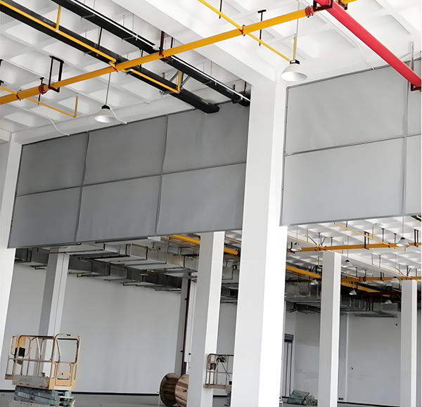 防火布同心挡烟垂壁