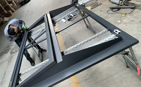 同心排烟窗 同心排烟窗