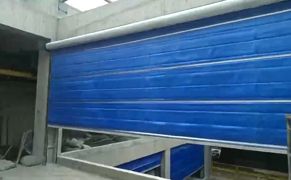 大型物流园区完成同心防火门整体安装工程