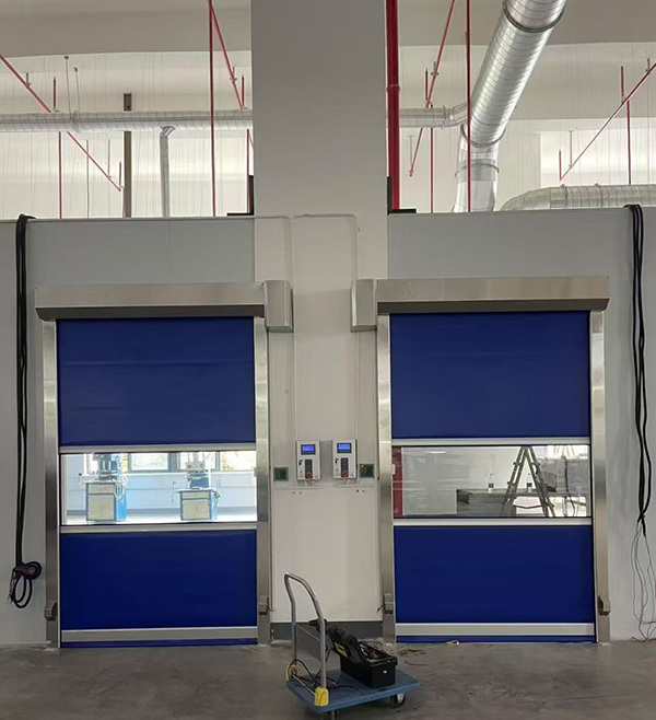 同心快速同心卷帘门助力食品加工车间环境升级